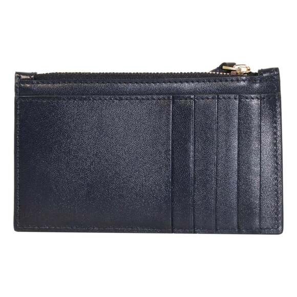 Balenciaga Cash Navy Leather Large Coin Card Holder - Picture 2 of 7